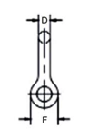 D Shackle Bolt Type Anchor Image