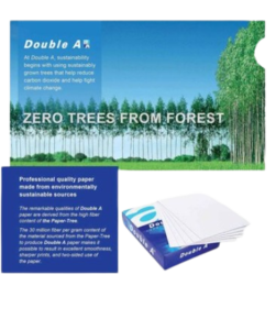 Double A Premium A4 Printing Paper White 80GSM 500 PCS x5 Image